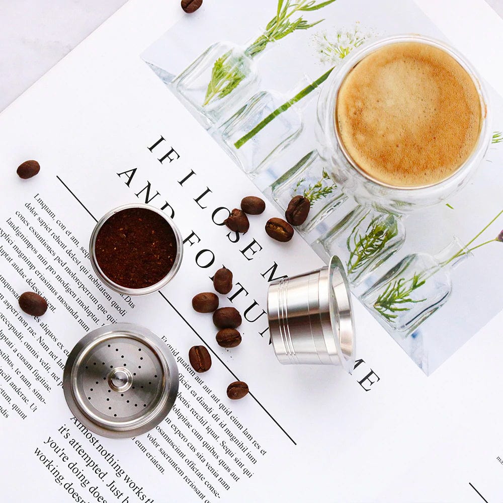 Capsules réutilisables pour Caffitaly, Cafissimo et Tchibo capsule