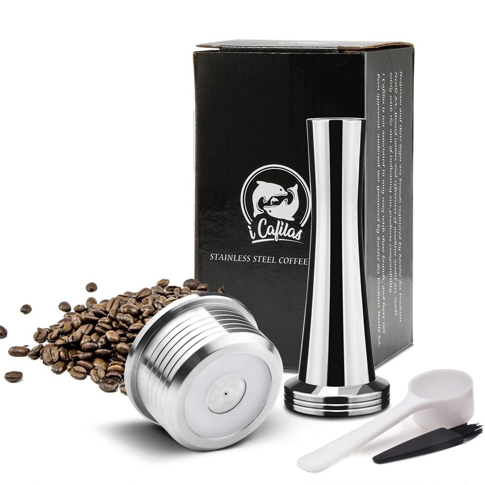 Capsules réutilisables pour Delta Q NDIQ7323, Lavazza EP Mini et  AAA 3A-C225 capsule
