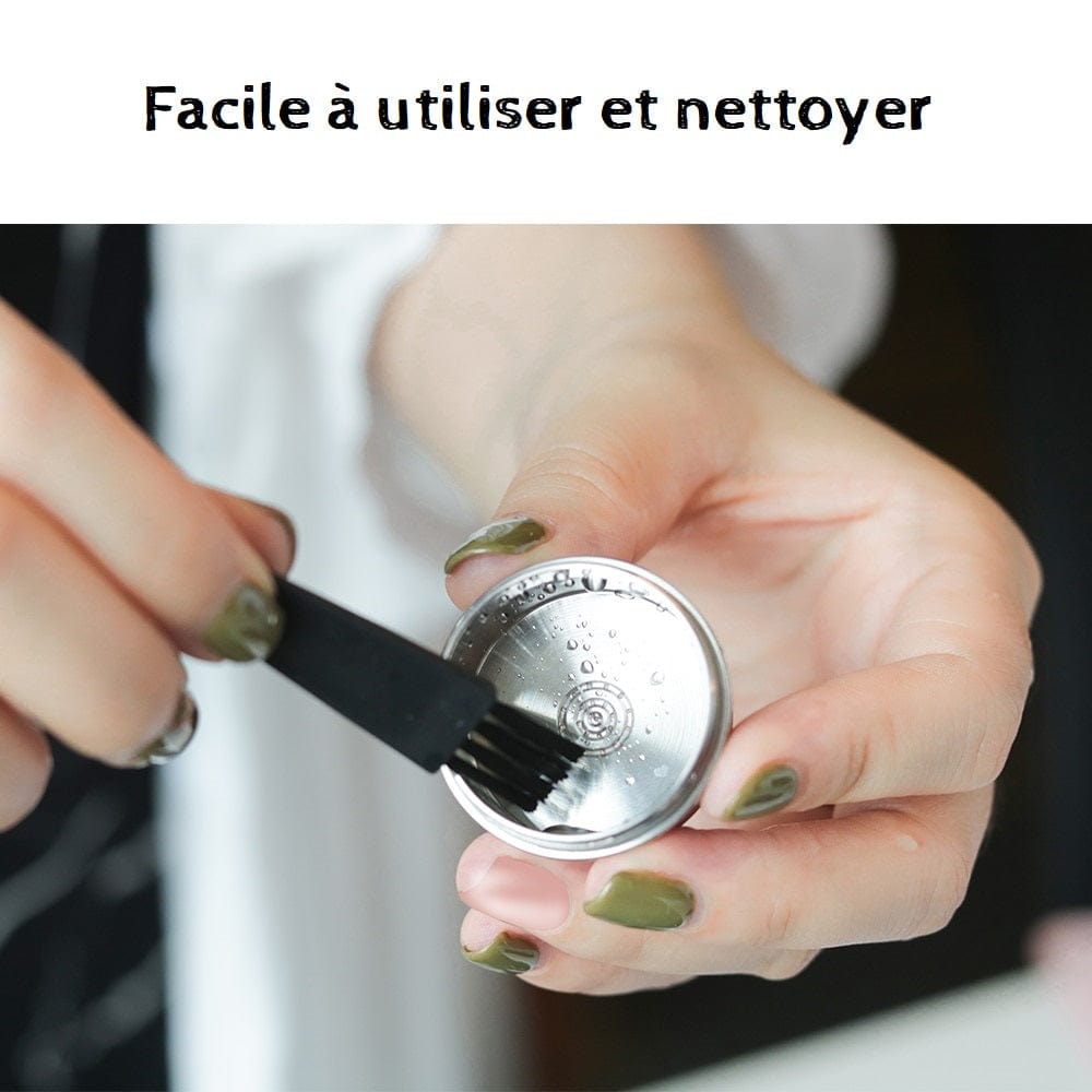 Capsules réutilisables pour Delta Q NDIQ7323, Lavazza EP Mini et  AAA 3A-C225 capsule