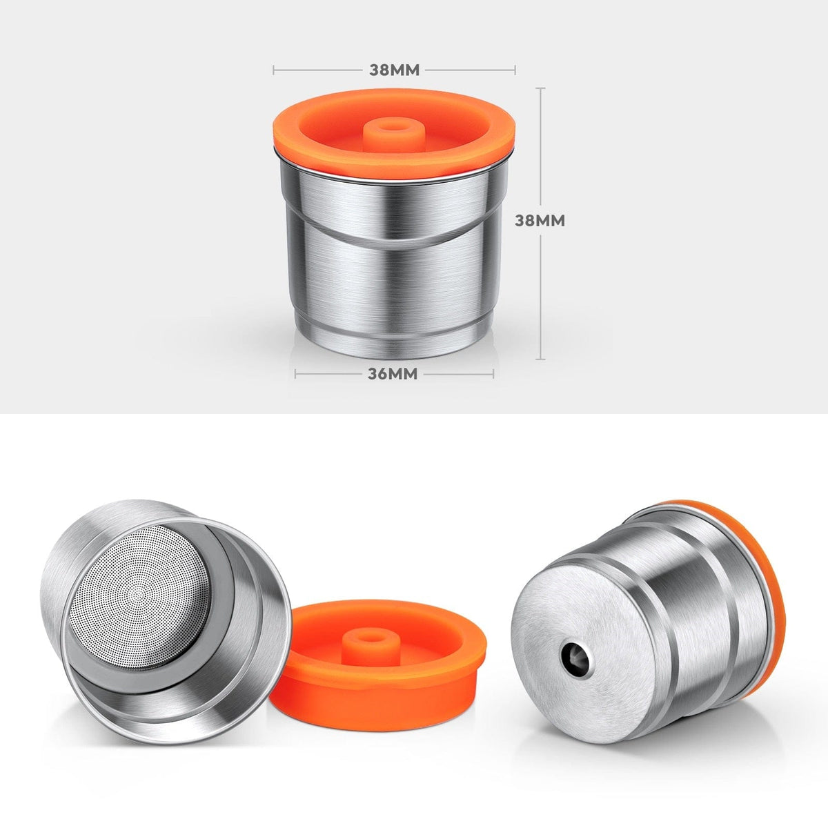 Capsules réutilisables pour Illy X7.1, Y3.2 et Y5 capsule