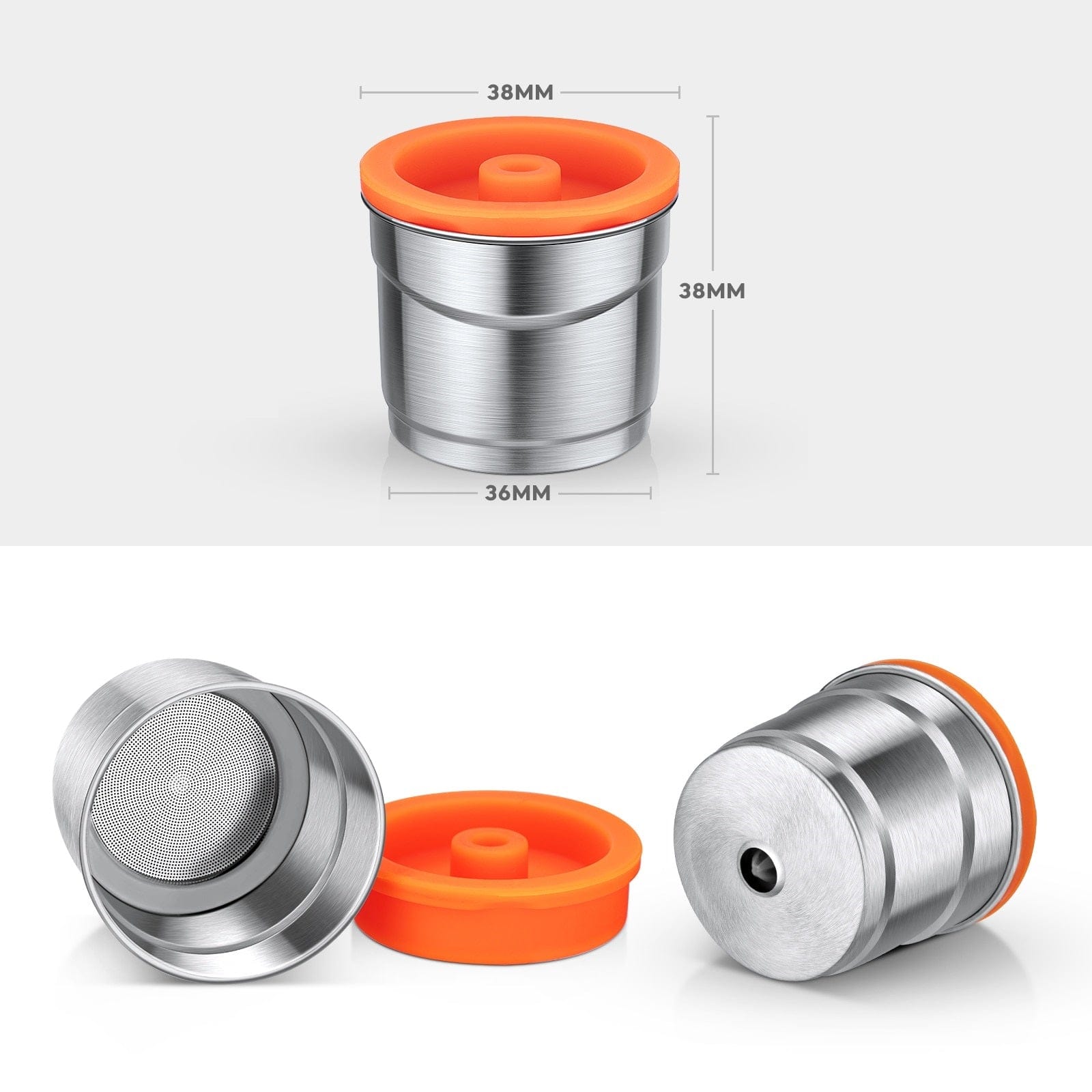 Capsules réutilisables pour Illy X7.1, Y3.2 et Y5 capsule