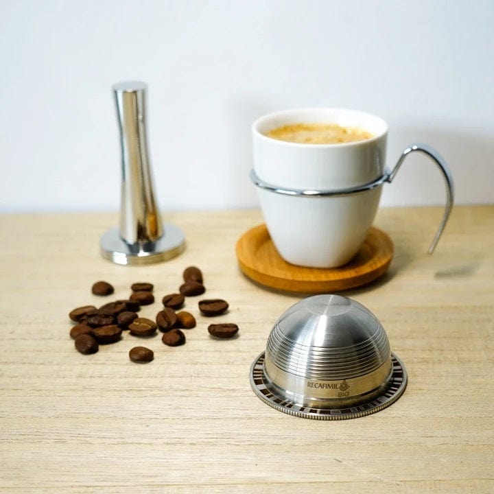Capsules réutilisables pour Vertuo et Delonghi capsule