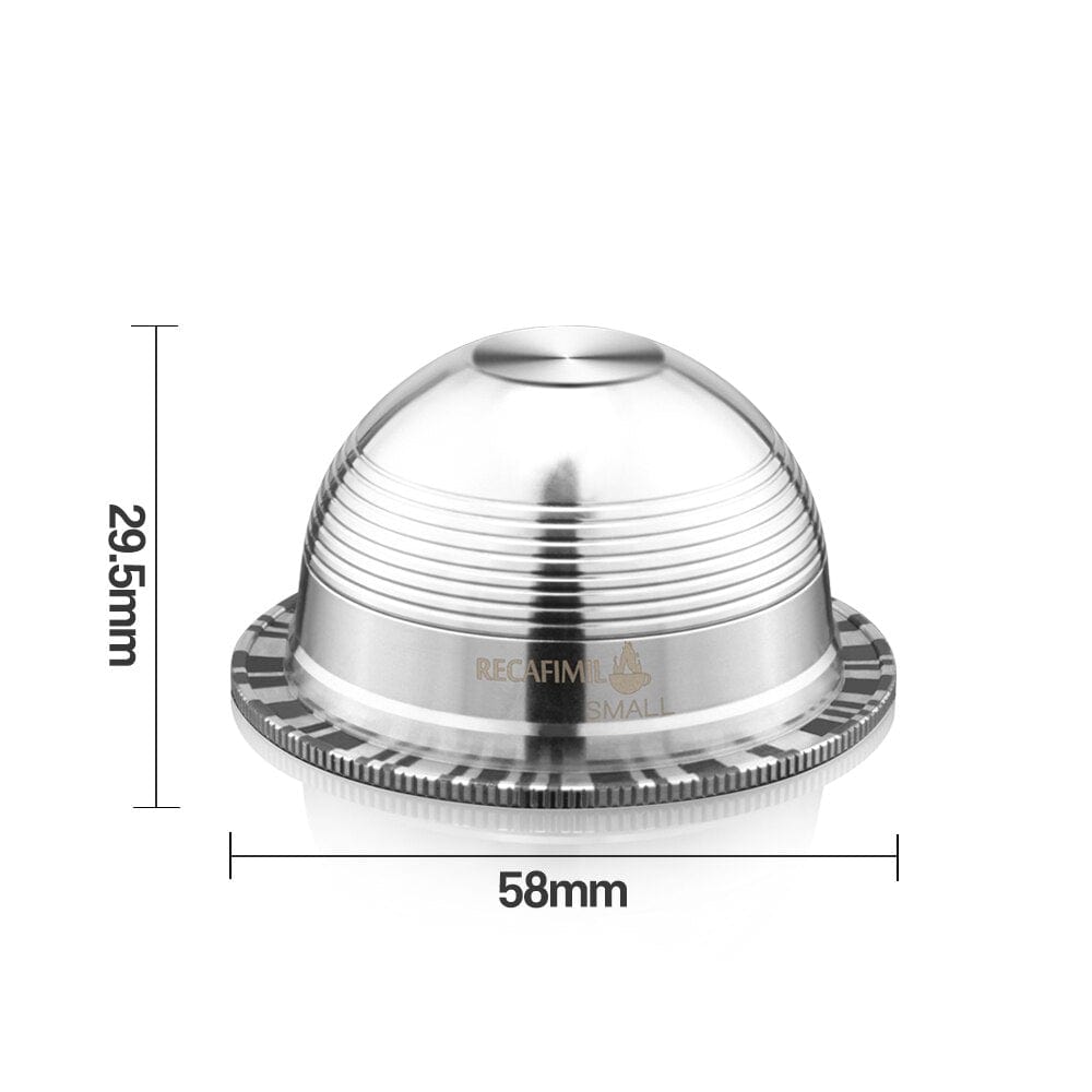 Capsules réutilisables pour Vertuo et Delonghi capsule