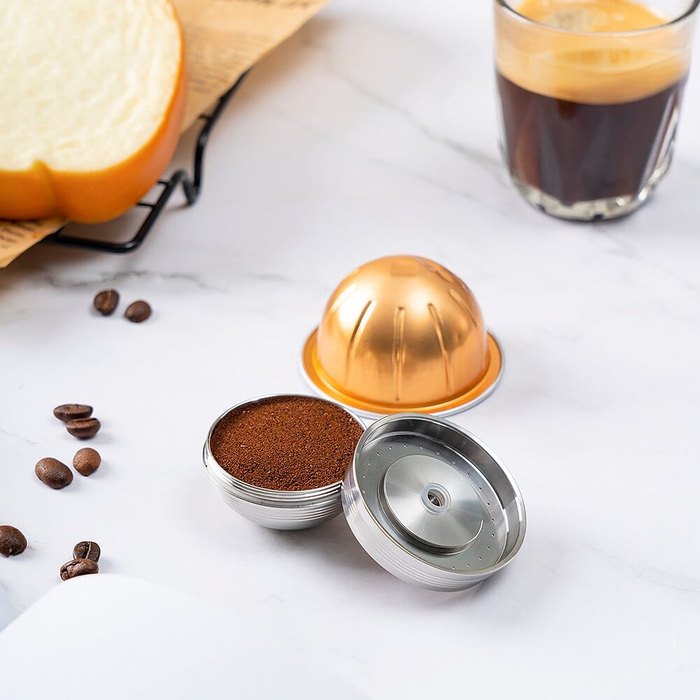 Capsules réutilisables pour Vertuo Next de Nespresso capsule