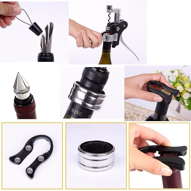 Coffret Sommelier du Tire-Bouchon à Levier double Coffret Sommelier