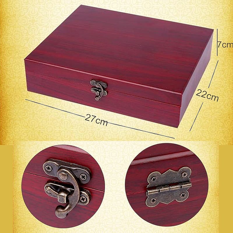 Coffret Sommelier en Bois du Tire-Bouchon à Levier double Coffret Sommelier