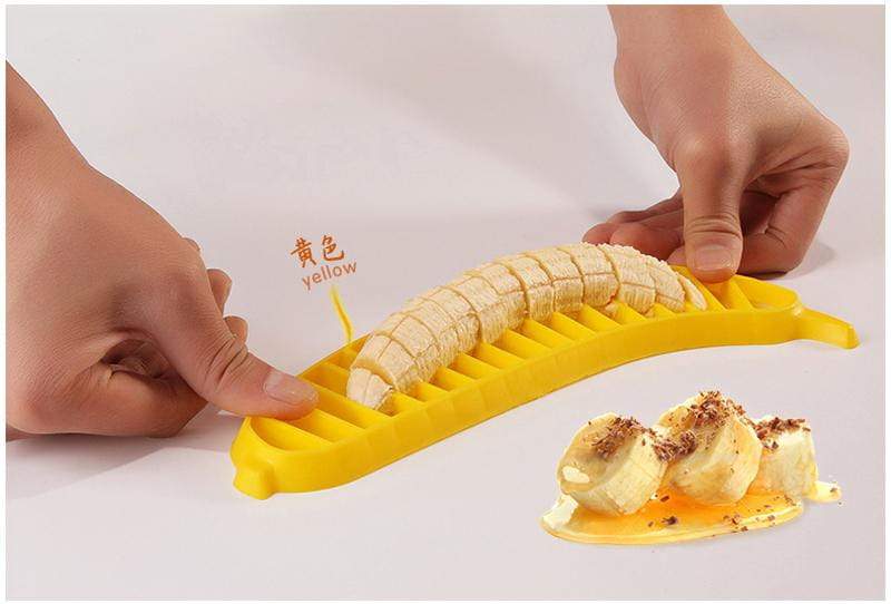 Coupe-Banane Pratique Coupe Fruits