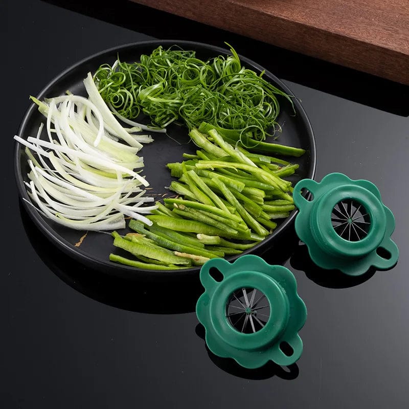 Coupe-Légumes Trancheur et Éminceur Superfin pour Oignons Verts et Légumes Fins Coupe Légumes