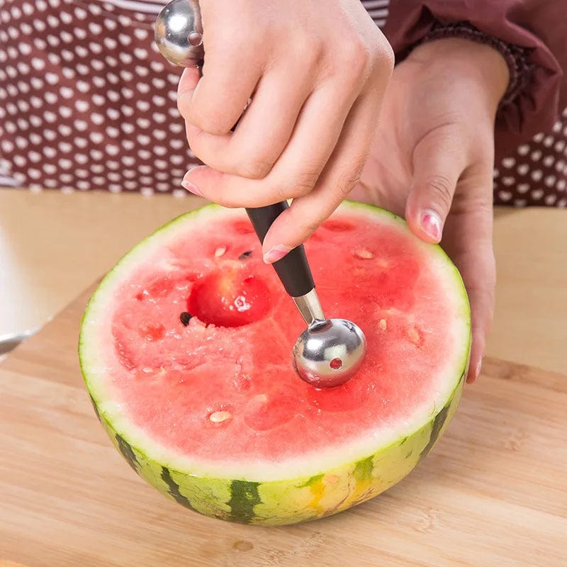 Coupe Melon et Pastèque en boule Coupe Fruits