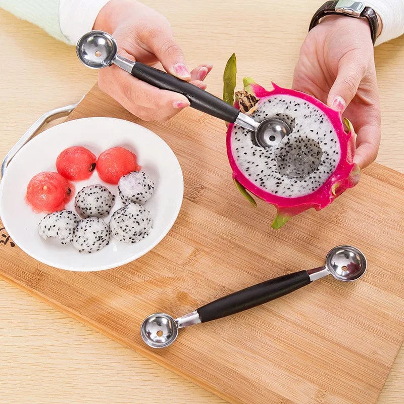 Coupe Melon et Pastèque en boule Coupe Fruits