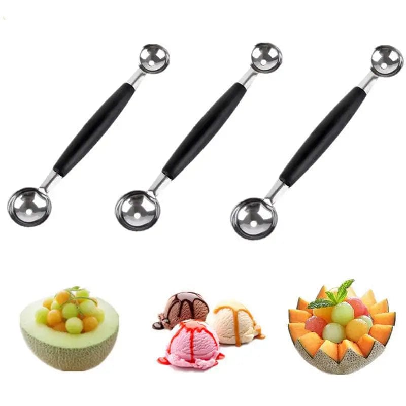 Coupe Melon et Pastèque en boule Coupe Fruits