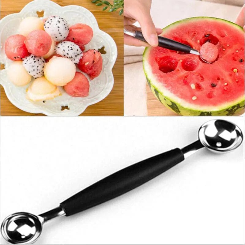 Coupe Melon et Pastèque en boule Coupe Fruits