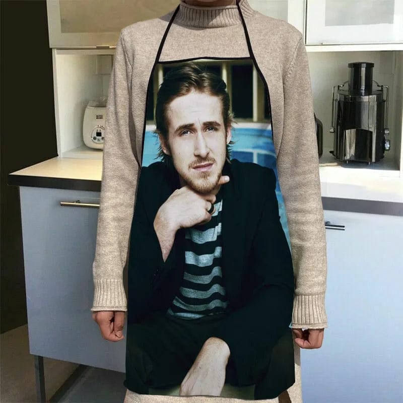Tablier de Cuisine Imprimé Ryan Gosling tablier