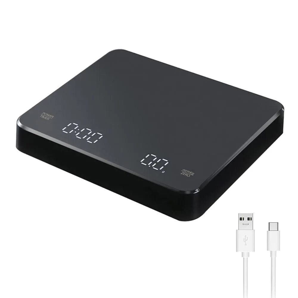 Balance de Cuisine Digitale avec Minuteur LED - Écran LED - USB balance