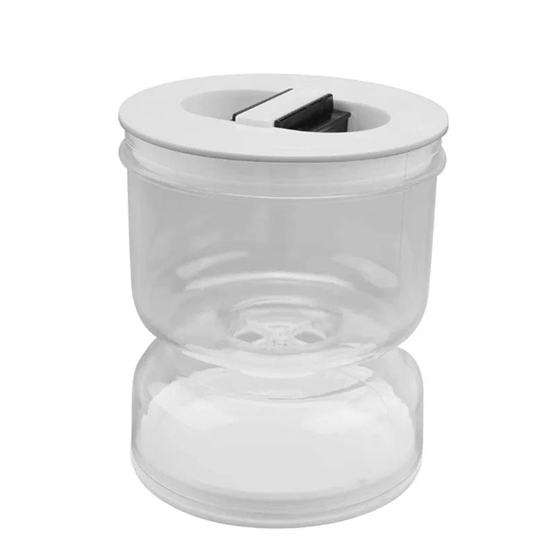 Distributeur d'Olives et Cornichons en Bocal pour Cuisine - Séparateur de Liquides Boîtes Hermétiques
