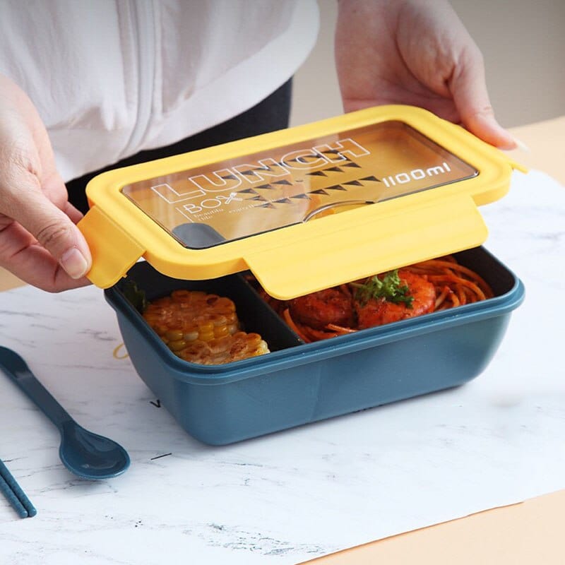 Ensemble « Lunch Box Kids » : Boite repas + Couverts + Verre + Sac Lunchbox