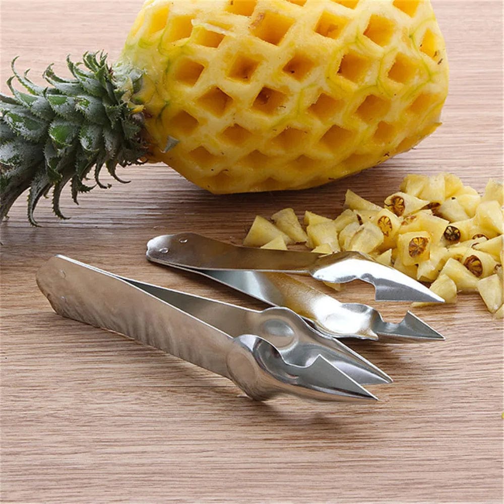 Eplucheur d'Ananas en Acier Inoxydable - Gadgets de Cuisine - Eco-Friendly Coupe Fruits