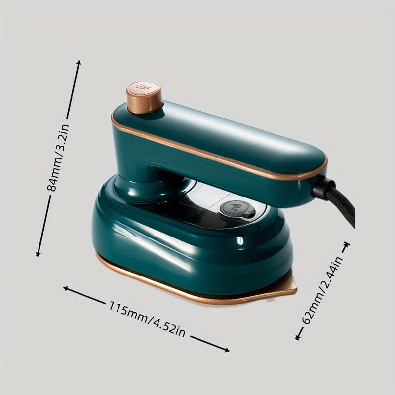 Fer à Vapeur de Voyage Pliable - 180° Rotation, Qualité Professionnelle, Alimenté par Prise - Maison et Voyage