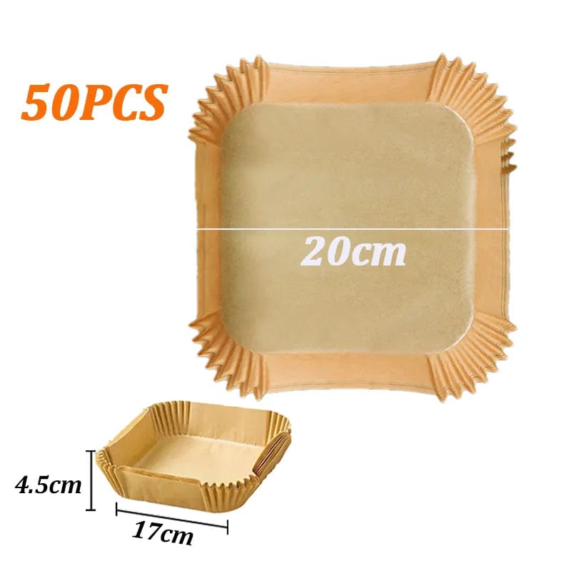 Feuilles Jetables pour Air Fryer (50/100 feuilles) Air Fryer