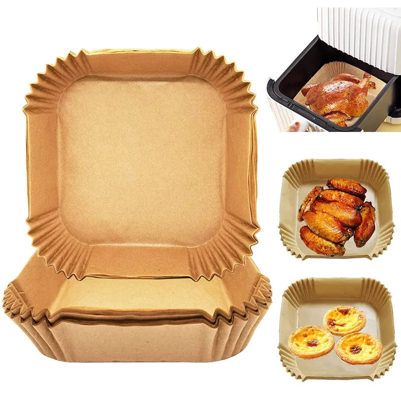 Feuilles Jetables pour Air Fryer (50/100 feuilles) Air Fryer