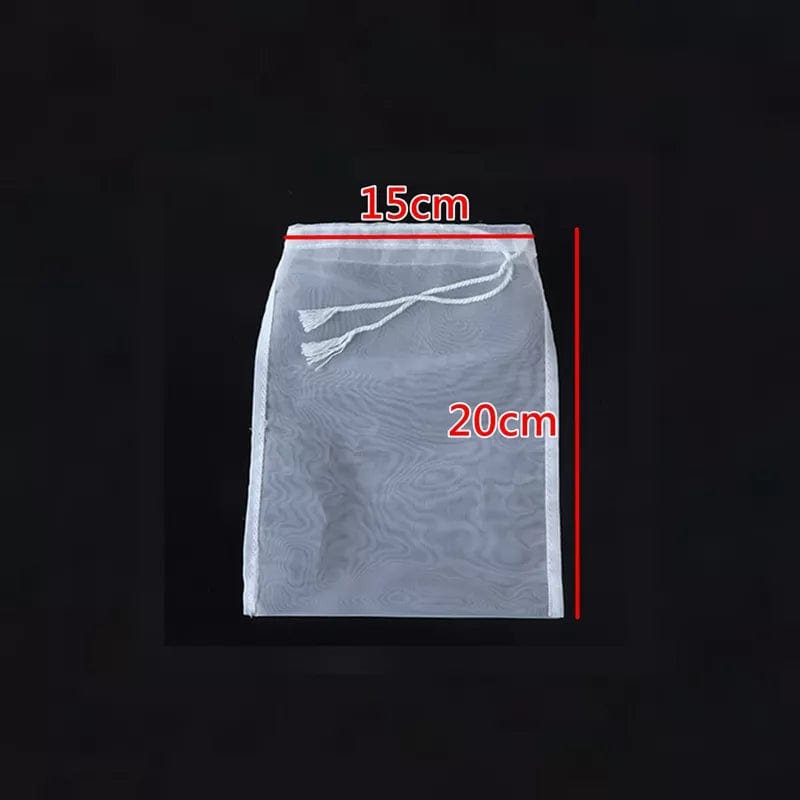 Filtre en Nylon Réutilisable pour Thé, Café, Huile - Sac de Filtre pour Lait Végétal