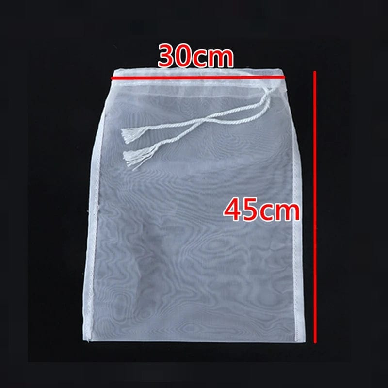 Filtre en Nylon Réutilisable pour Thé, Café, Huile - Sac de Filtre pour Lait Végétal