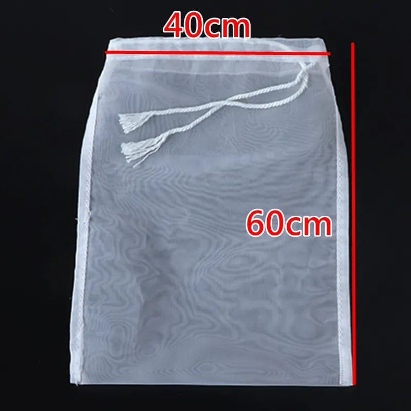 Filtre en Nylon Réutilisable pour Thé, Café, Huile - Sac de Filtre pour Lait Végétal