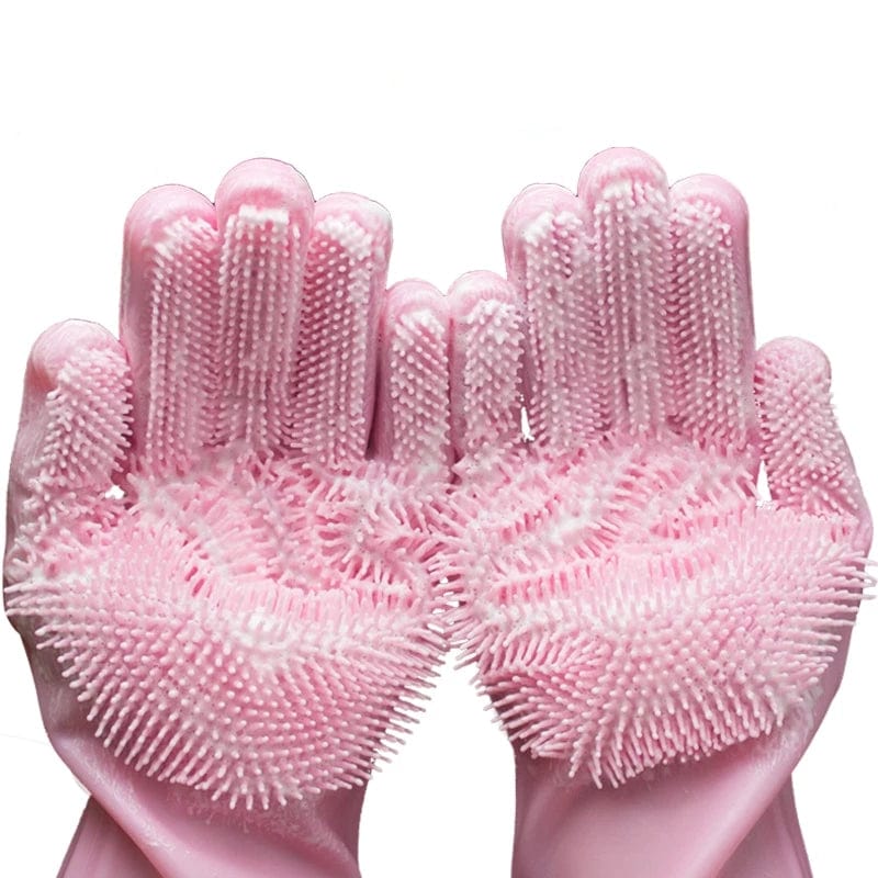 Gants de vaisselle avec brosses intégrées 151406