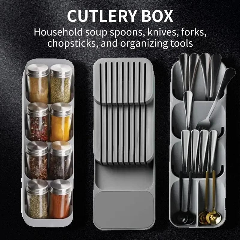 Organisateur de Couverts pour Tiroir de Cuisine