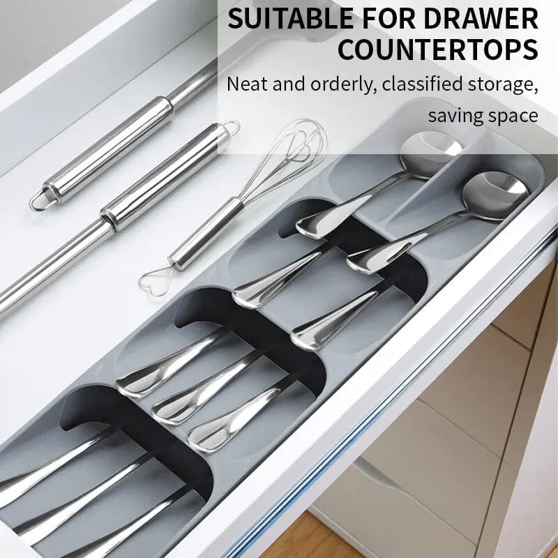 Organisateur de Couverts pour Tiroir de Cuisine