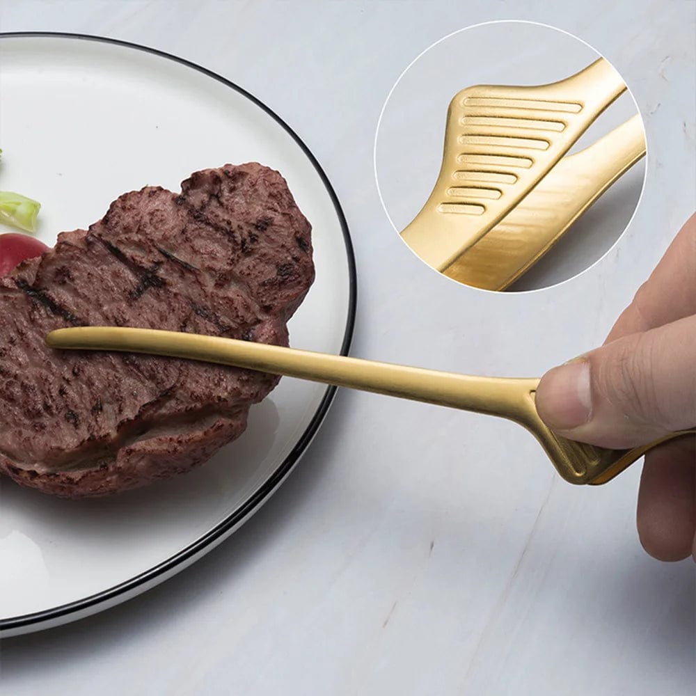 Pinces de barbecue coréennes en acier inoxydable - Pratiques et durables barbecue