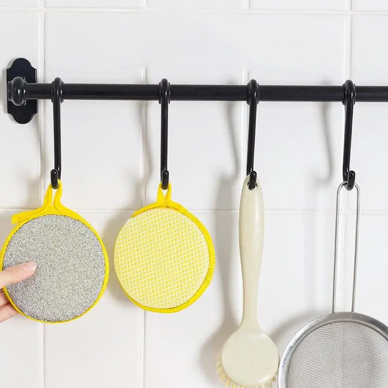 Lot de 3 Eponges de Nettoyage Double Face - Eco-Friendly eponge
