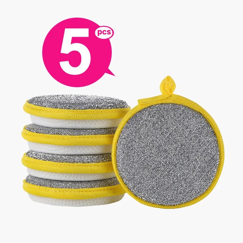 Lot de 3 Eponges de Nettoyage Double Face - Eco-Friendly eponge