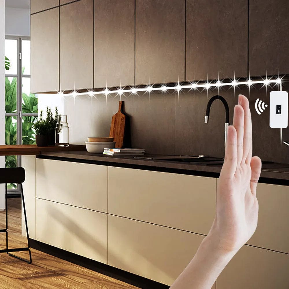 Bandelettes de lumière LED à capteur de mouvement pour la Cuisine