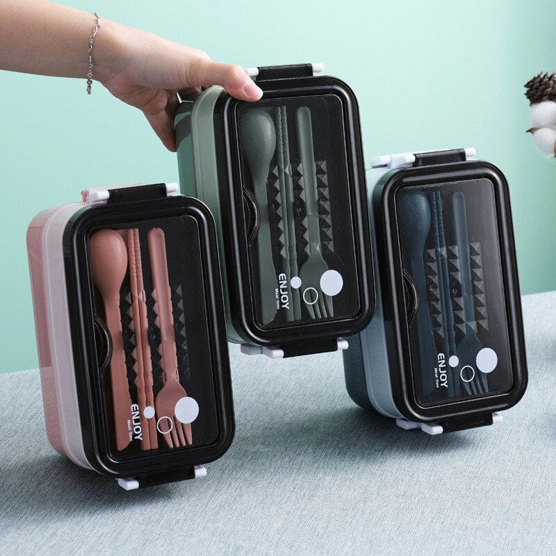 Lunchbox étanche avec couverts