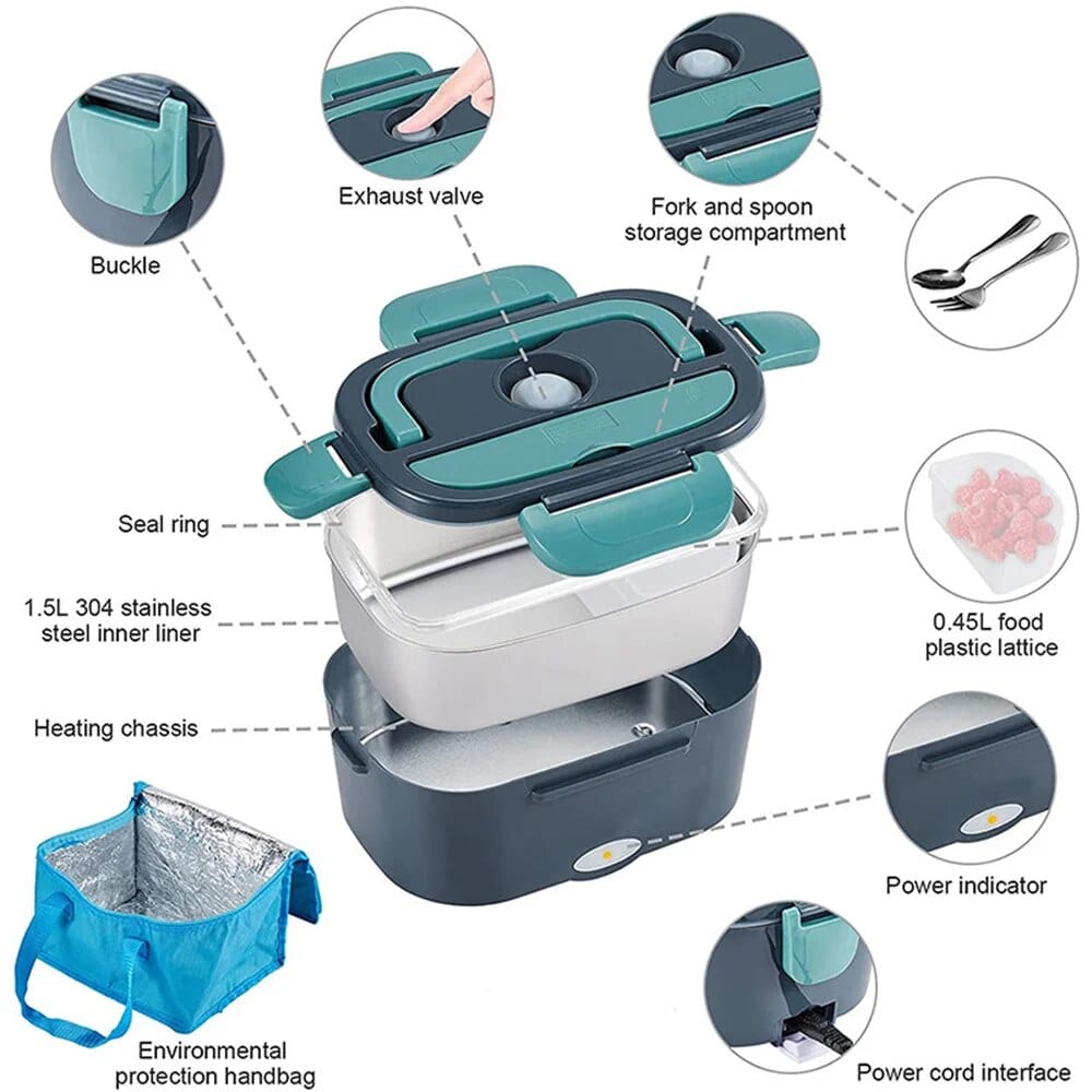 Lunchbox Gamelle Chauffante Lunchbox