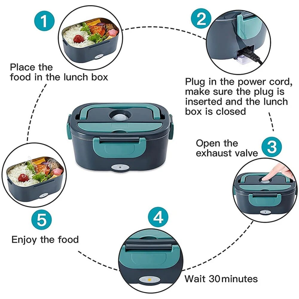 Lunchbox Gamelle Chauffante Lunchbox