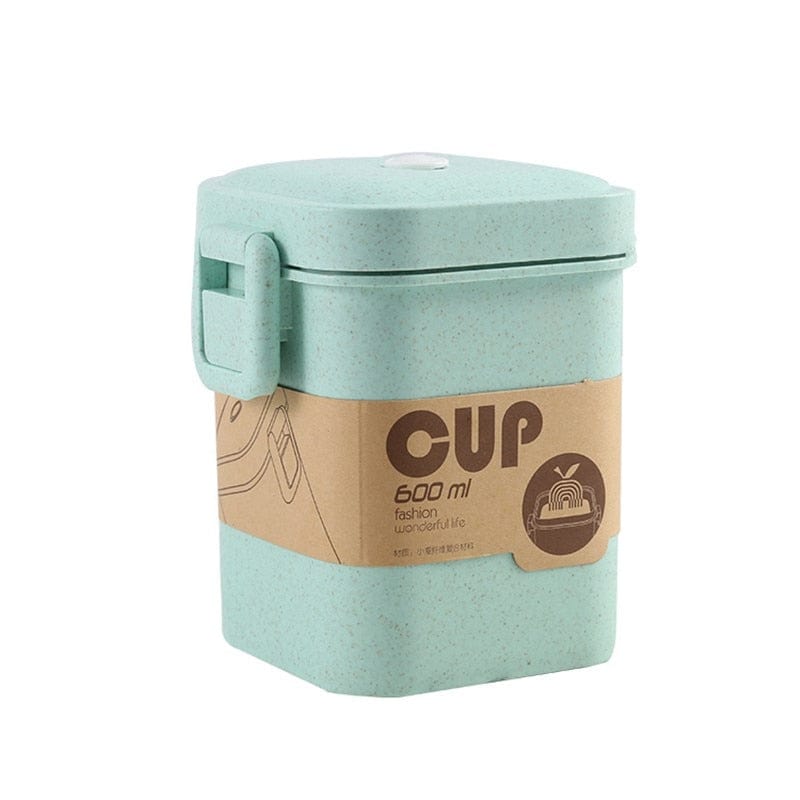 LunchBox Japonaise Multi-Compartiments avec Verre à Soupe Lunchbox