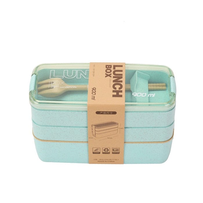 LunchBox Japonaise Multi-Compartiments avec Verre à Soupe Lunchbox