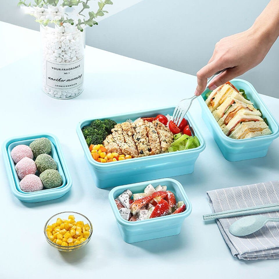 LunchBox Pliable en silicone Lunchbox