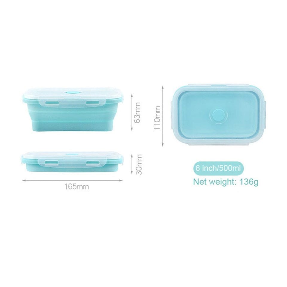 LunchBox Pliable en silicone Lunchbox