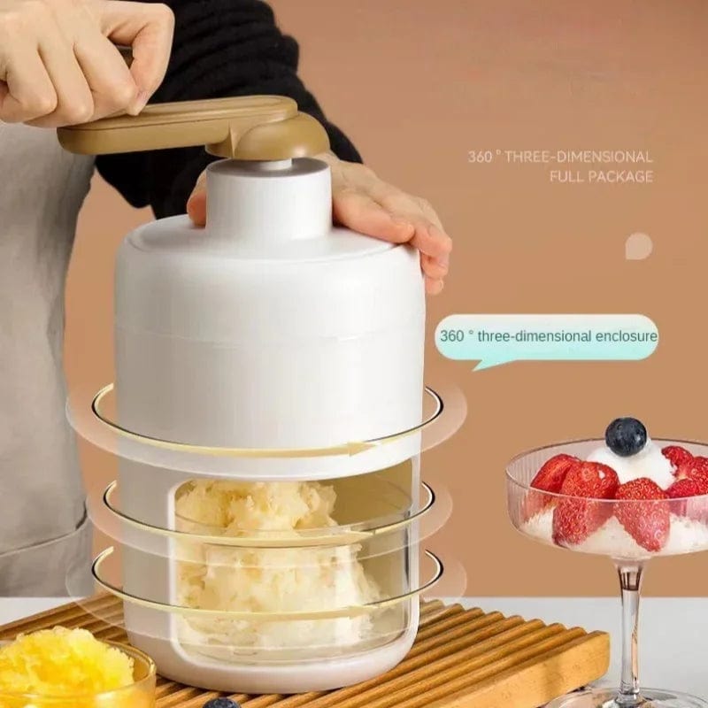Machine à Granita manuelle et pratique machine a granita