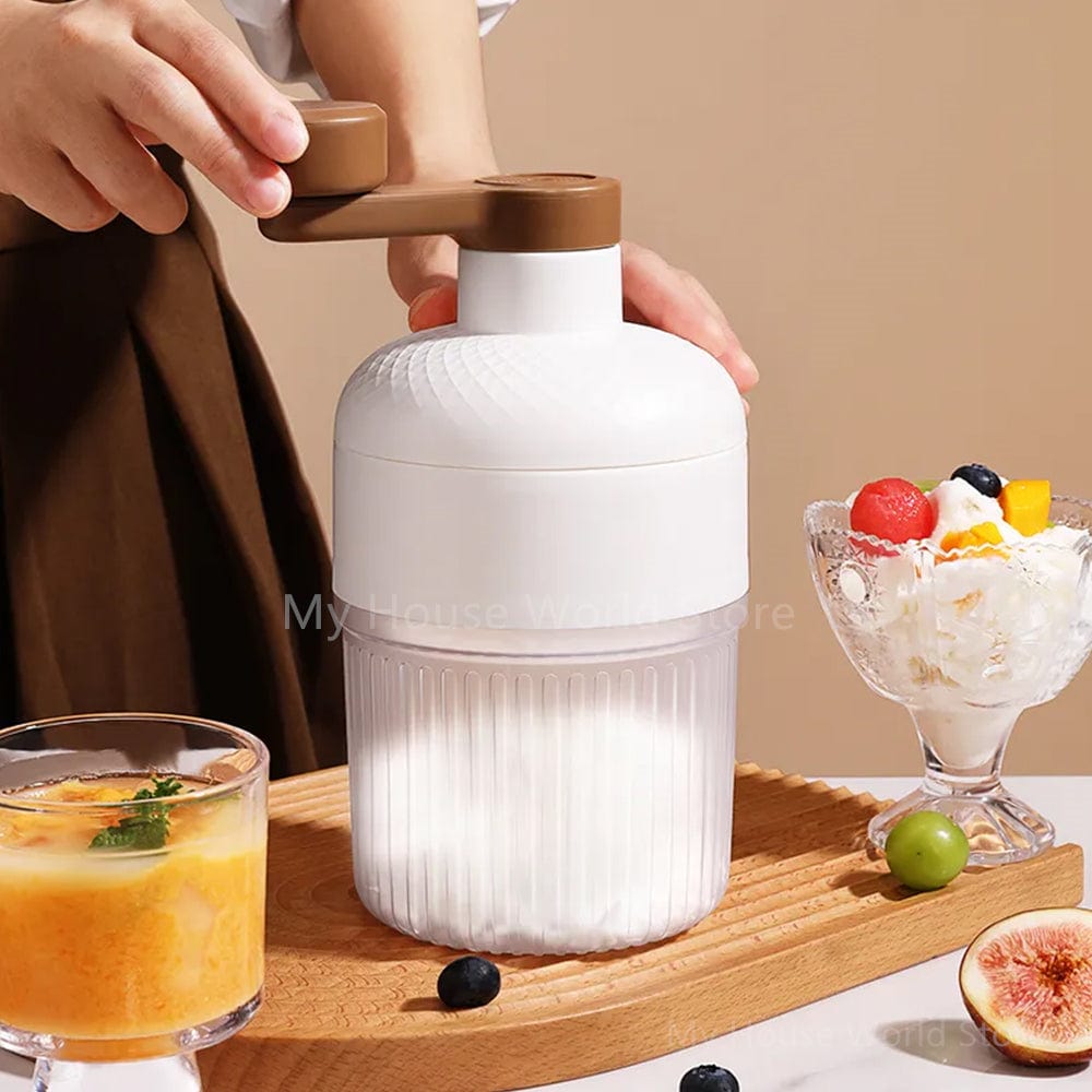 Machine à Granita manuelle et pratique machine a granita