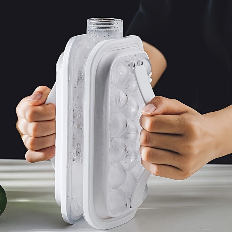Machine à Glaçons 2-en-1 et Bouteille d'Eau - Pratique et Portable machine a glacon