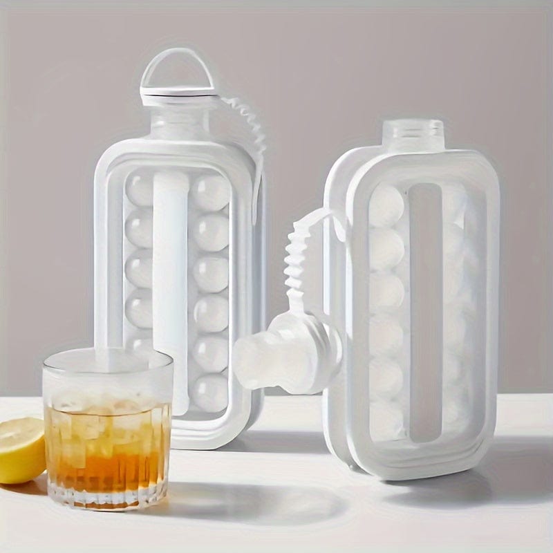 Machine à Glaçons 2-en-1 et Bouteille d'Eau - Pratique et Portable machine a glacon