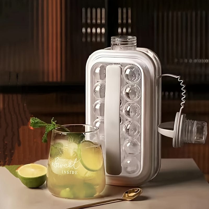 Machine à Glaçons 2-en-1 et Bouteille d'Eau - Pratique et Portable machine a glacon