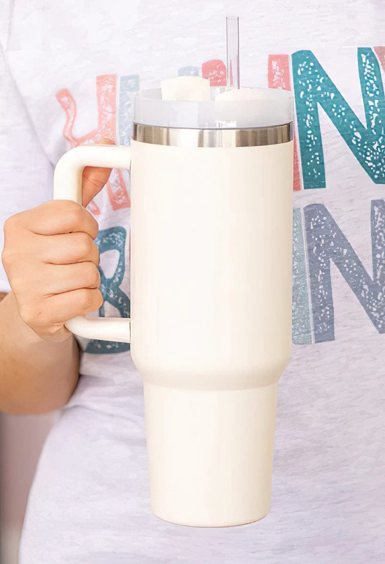Mega-Gourde isotherme intelligente - Blanc Cassé Mega Gourde