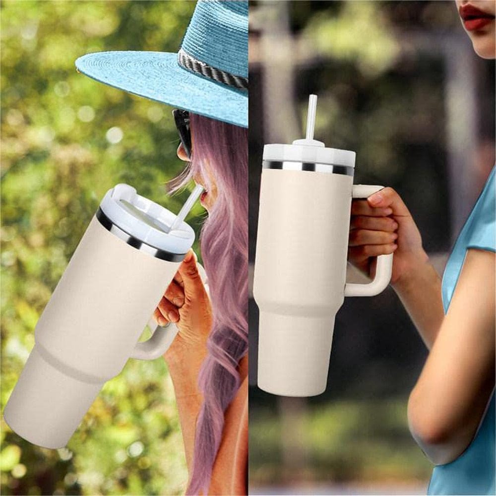 Mega-Gourde isotherme intelligente - Blanche Mega Gourde