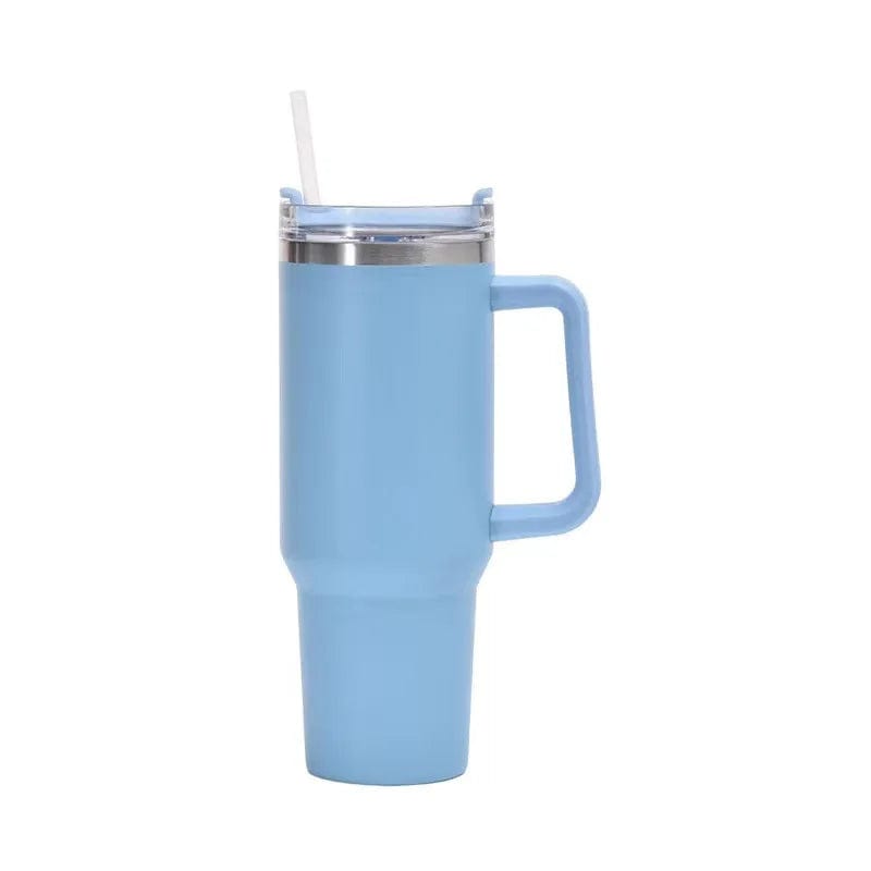 Mega-Gourde isotherme intelligente - Bleu Pastel Mega Gourde