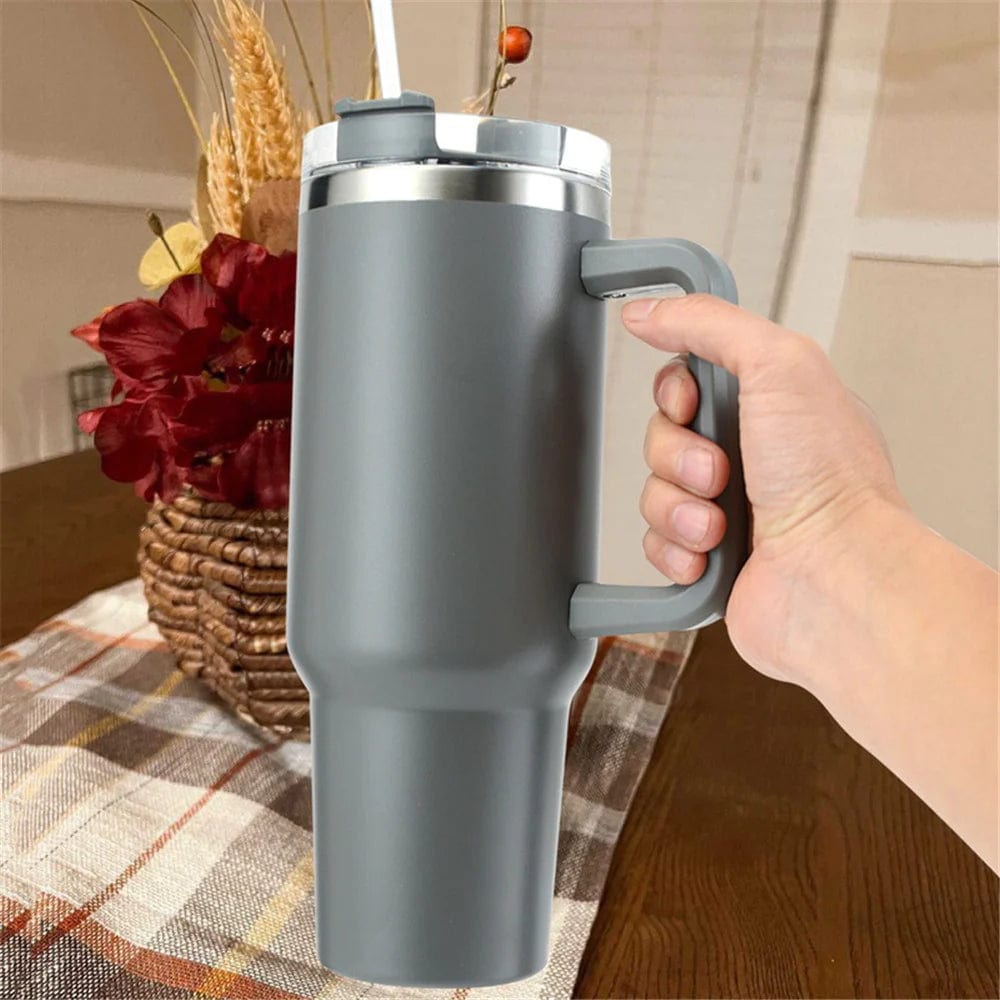 Mega-Gourde isotherme intelligente - Gris Anthracite 2 Mega Gourde